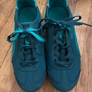 Puma Women's Platform Shoes - Teal and Turquoise